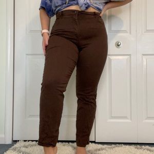 Brown jeans